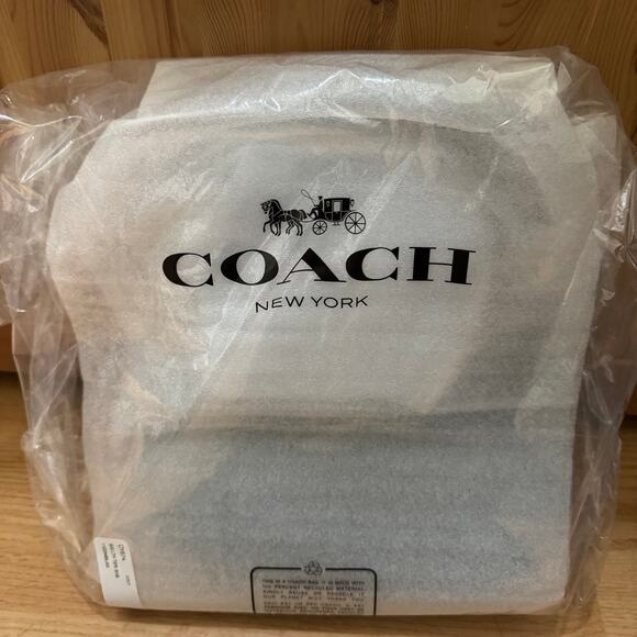 ❤️ Coach Teri Shoulder Bag In Blocked Signature Leather - Picture 7 of 12